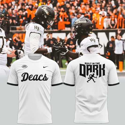 2025 Deacs Helmet Wordmark T-Shirt V| AL62 Moonbestprint