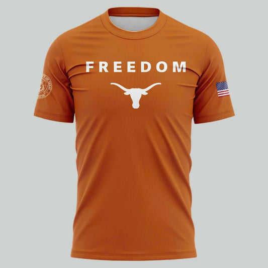 2025 Texas Longhorns University Freedom T-Shirt | CH92 Moonbestprint