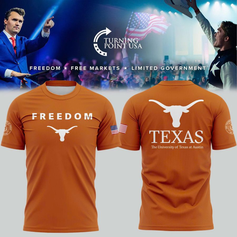 2025 Texas Longhorns University Freedom T-Shirt | CH92 Moonbestprint