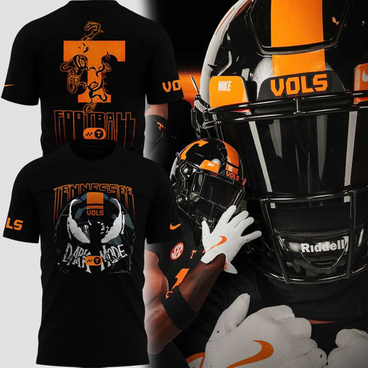 Tennessee Volunteers Vols Dark Mode Helmet Tshirt | FA24 Moonbestprint