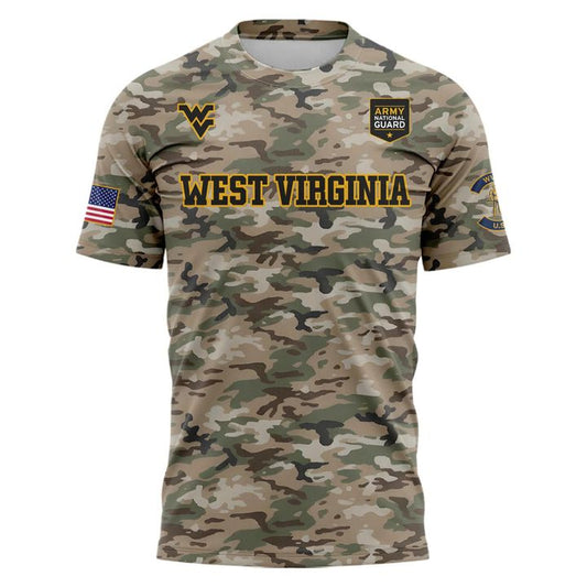 2025 Limited Edition Camo t-shirt West Virginia Football for fans | YP95 Moonbestprint