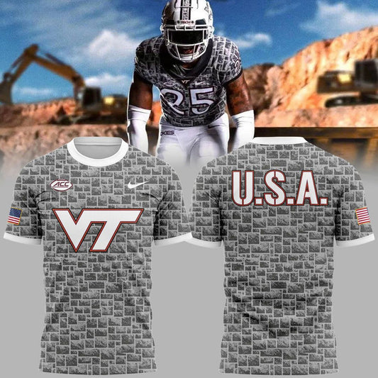 Limited Edition Virginia Tech Football 2025 New T-Shirt | BU91 Moonbestprint