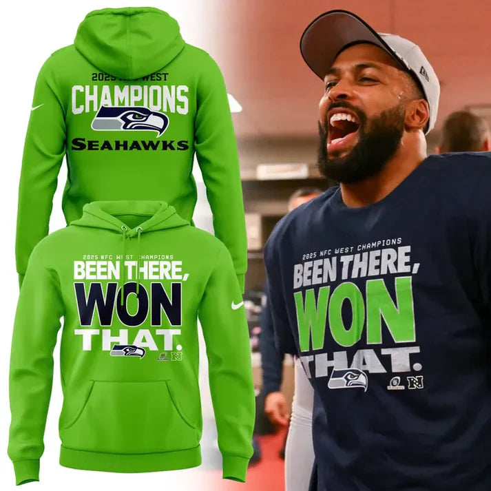 Seattle Seahawks 2025 NFC West Division Champions  Limited Edition Shirt | SU66 Moonbestprint