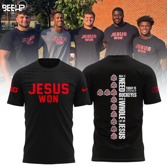 Jesus Won_Ohio State Buckeyes Limited Edition Shirt | HH67 Moonbestprint