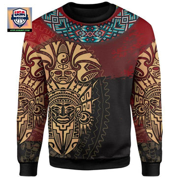 Inca Empire Sweater Special Version Knitted Long-Sleeved Sweater A7 ? Usalast