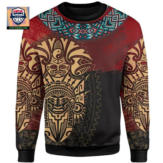 Inca Empire Sweater Special Version Knitted Long-Sleeved Sweater A7 ? Usalast