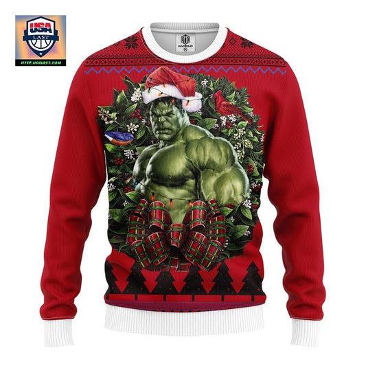 Incredible Hulk Noel Mc Ugly Christmas Sweater Thanksgiving Gift ? Usalast