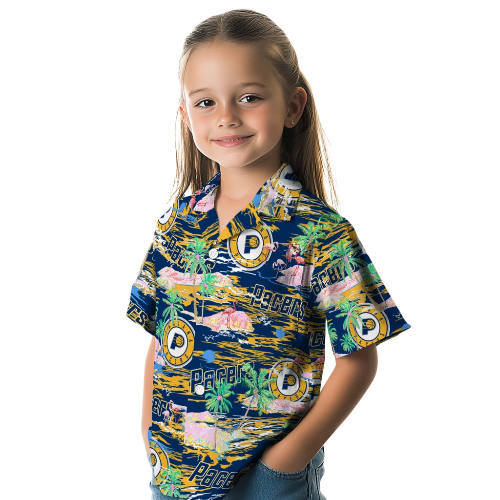Indiana Pacers Flamingo Retreat 2026 Hawaiian Shirt – Moonbestprint