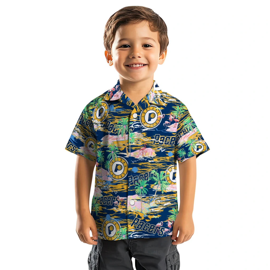 Indiana Pacers Flamingo Retreat 2026 Hawaiian Shirt – Moonbestprint
