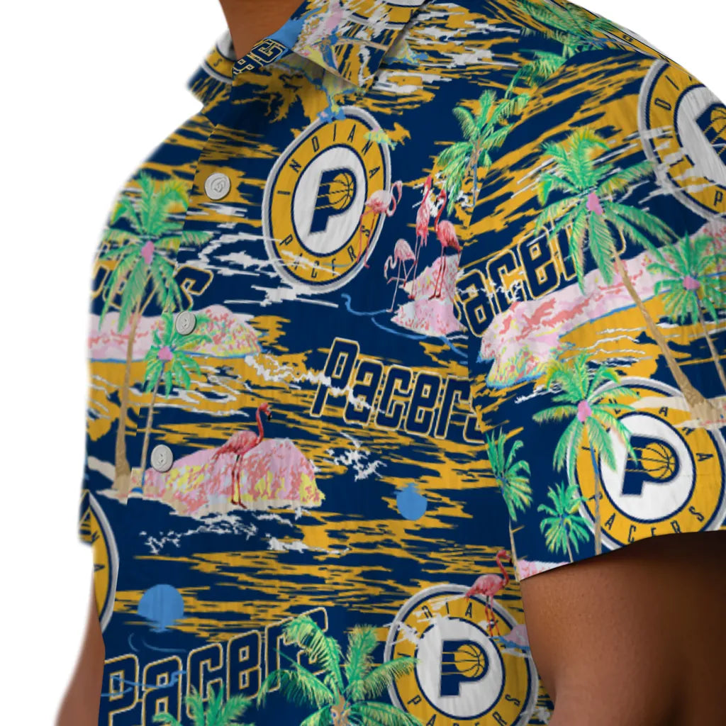 Indiana Pacers Flamingo Retreat 2026 Hawaiian Shirt – Moonbestprint