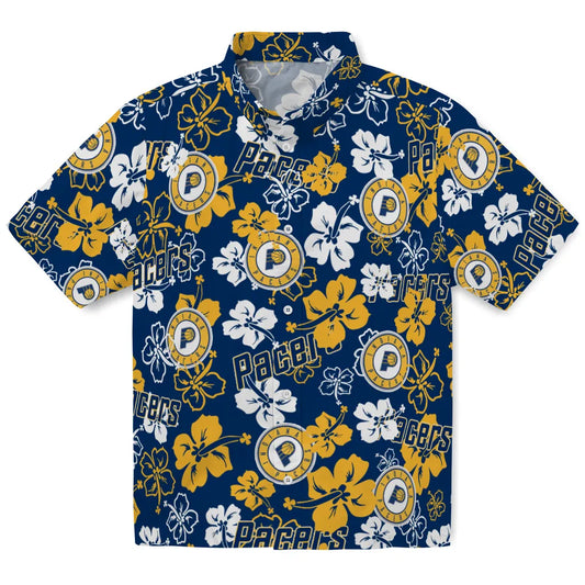 Indiana Pacers Hibiscus Bloom Hawaiian Shirt – Moonbestprint