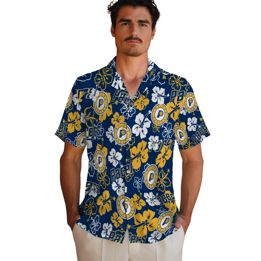 Indiana Pacers Hibiscus Bloom Hawaiian Shirt – Moonbestprint