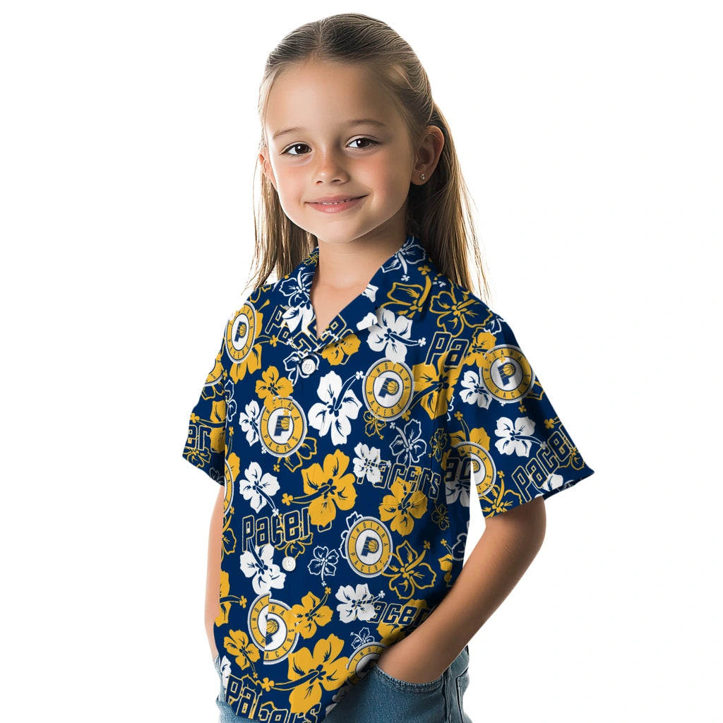 Indiana Pacers Hibiscus Bloom Hawaiian Shirt – Moonbestprint