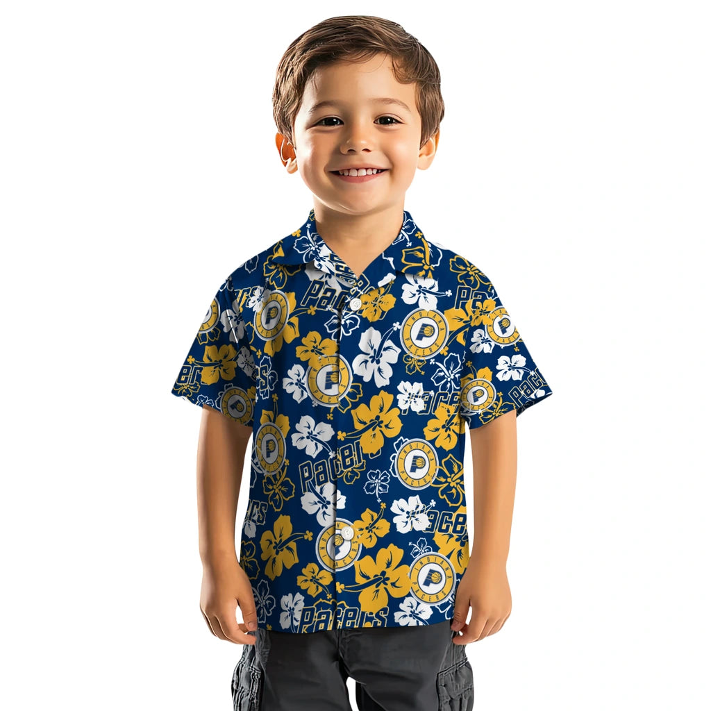 Indiana Pacers Hibiscus Bloom Hawaiian Shirt – Moonbestprint
