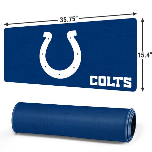 NFL Indianapolis Colts Distressed Gaming Mouse Pad Moonbestprint