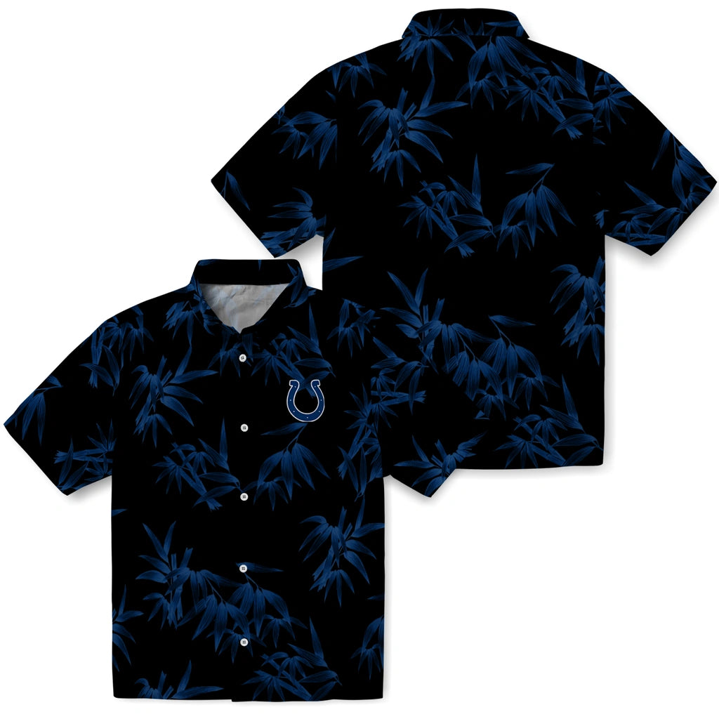 Indianapolis Colts Hawaiian Shirt - Bamboo Branches | Moonbestprint