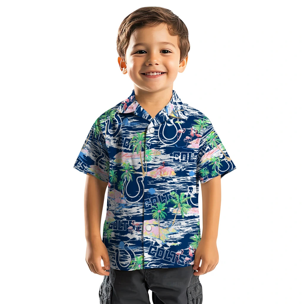 Indianapolis Colts Flamingo Retreat 2026 Hawaiian Shirt – Moonbestprint