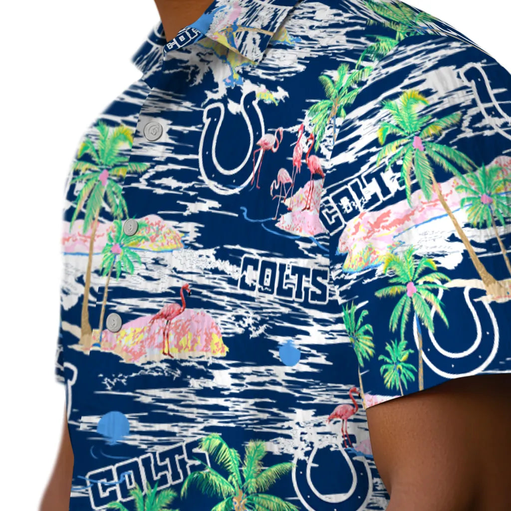 Indianapolis Colts Hawaiian Shirt - Hawaii Island | Moonbestprint