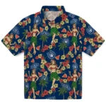 Indianapolis Colts Hawaiian Shirt - Hawaiian Girls Design | Moonbestprint