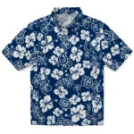 Indianapolis Colts Hawaiian Shirt - Hibiscus Flower Design | Moonbestprint