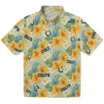 Indianapolis Colts Hawaiian Shirt - Hibiscus Mood | Moonbestprint