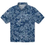 Indianapolis Colts Hawaiian Shirt - Hibiscus Oasis | Moonbestprint