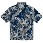 Indianapolis Colts Hawaiian Shirt - Palm Leaves | Moonbestprint