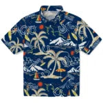 Indianapolis Colts Hawaiian Shirt - Palm Tree Island | Moonbestprint