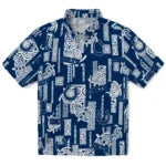 Indianapolis Colts Hawaiian Shirt - Turtle Lines | Moonbestprint