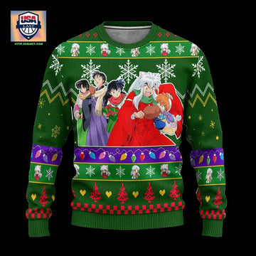 Inuyasha Anime Ugly Christmas Sweater InuYasha Xmas Gift ? Usalast