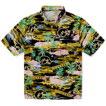 Iowa Hawkeyes Flamingo Retreat 2026 Hawaiian Shirt – Moonbestprint