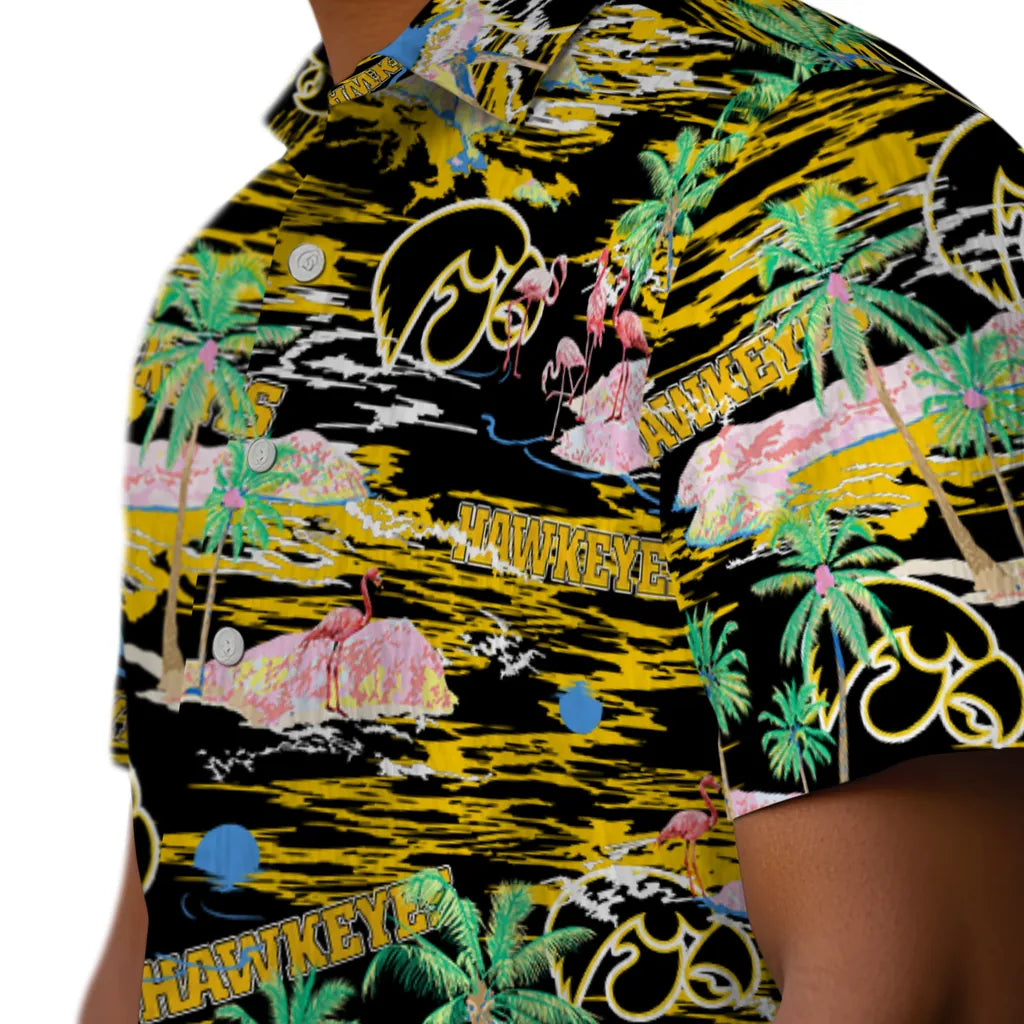Iowa Hawkeyes Flamingo Retreat 2026 Hawaiian Shirt – Moonbestprint