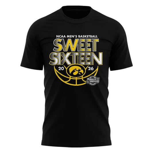 Iowa Men's Basketball 2026 Sweet Sixteen T Shirt | XC31 Moonbestprint