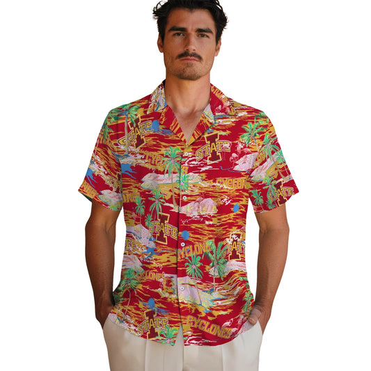 Iowa State Cyclones Flamingo Retreat 2026 Hawaiian Shirt – Moonbestprint