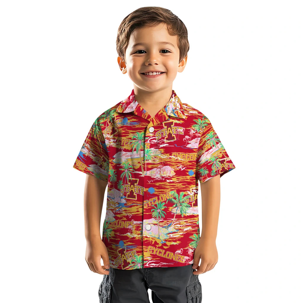 Iowa State Cyclones Flamingo Retreat 2026 Hawaiian Shirt – Moonbestprint