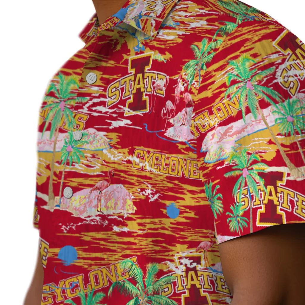 Iowa State Cyclones Flamingo Retreat 2026 Hawaiian Shirt – Moonbestprint