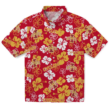 Iowa State Cyclones Hibiscus Bloom Hawaiian Shirt – Moonbestprint