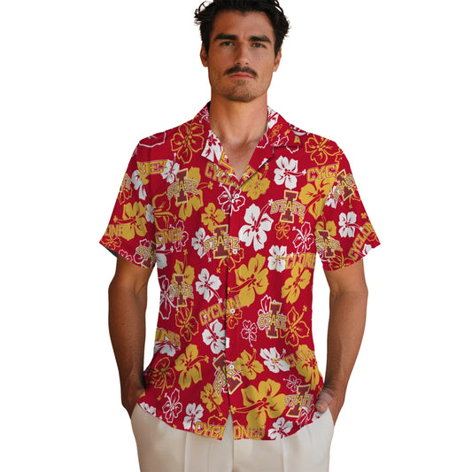 Iowa State Cyclones Hibiscus Bloom Hawaiian Shirt – Moonbestprint