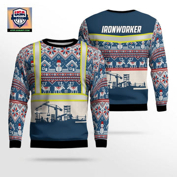 Ironworkers Sweater 3D ? NW81 ? Usalast