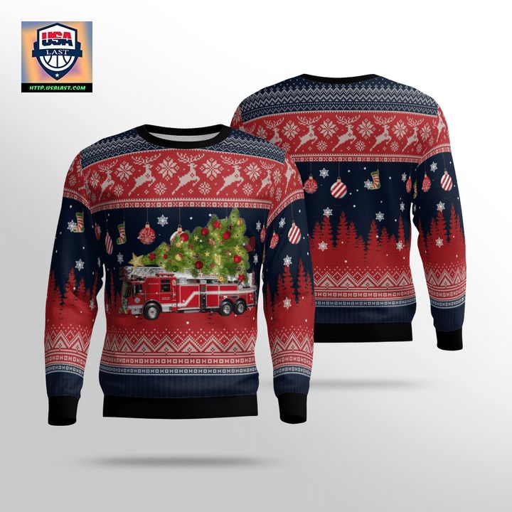 Irving Fire Department AOP Sweater ? Usalast