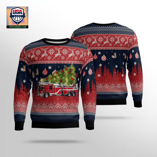 Irving Fire Department AOP Sweater ? Usalast