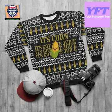 Its Corn Funny Thanksgiving Day Fall 3d Ugly Christmas Sweater ? Usalast