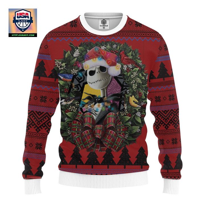 Jack Skellington Nightmare Before Christmas Mc Ugly Christmas Sweater Thanksgiving Gift ? Usalast