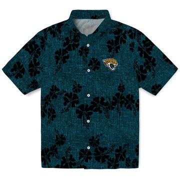 Jacksonville Jaguars Hawaiian Shirt - 50th State Flower | Moonbestprint