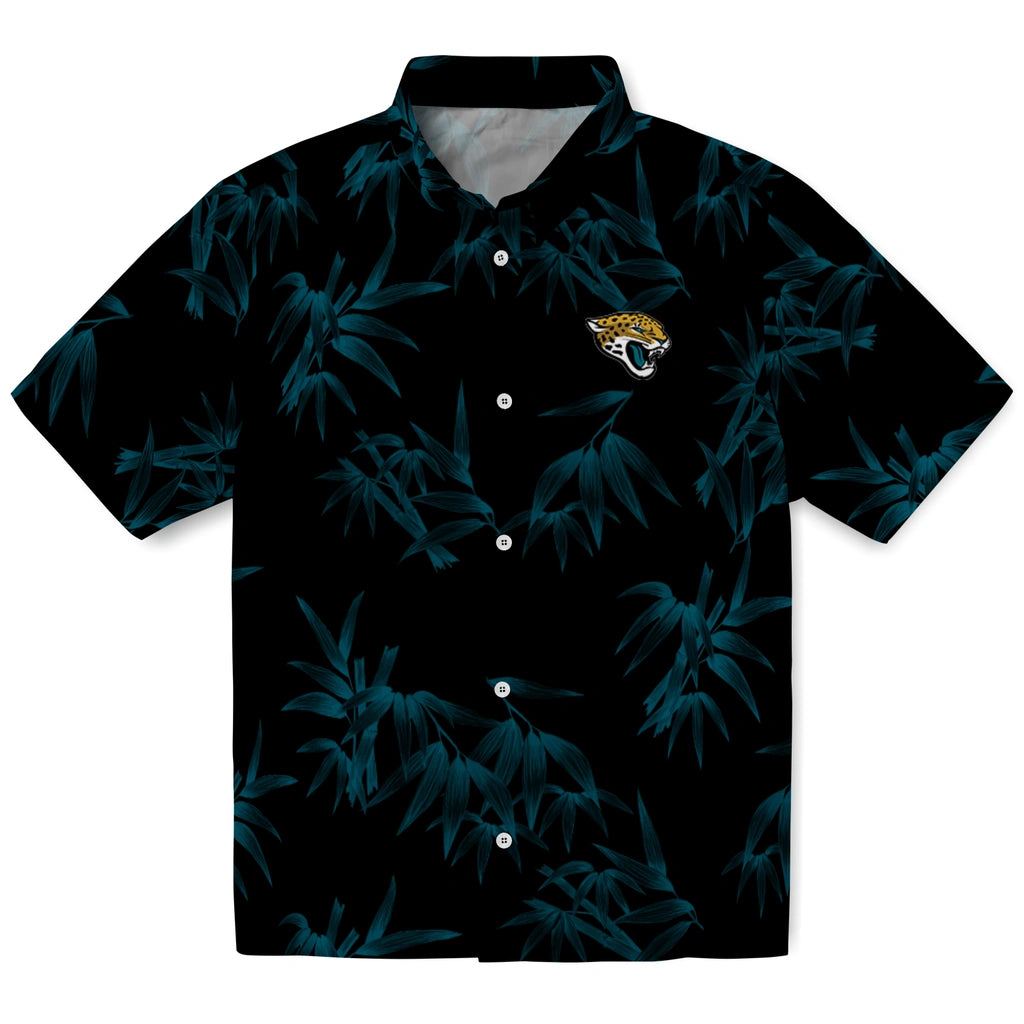 Jacksonville Jaguars Hawaiian Shirt - Bamboo Branches | Moonbestprint