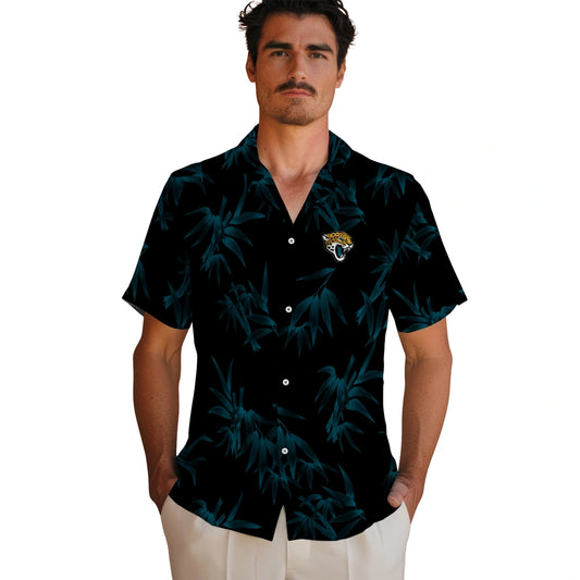 Jacksonville Jaguars Hawaiian Shirt - Bamboo Branches | Moonbestprint