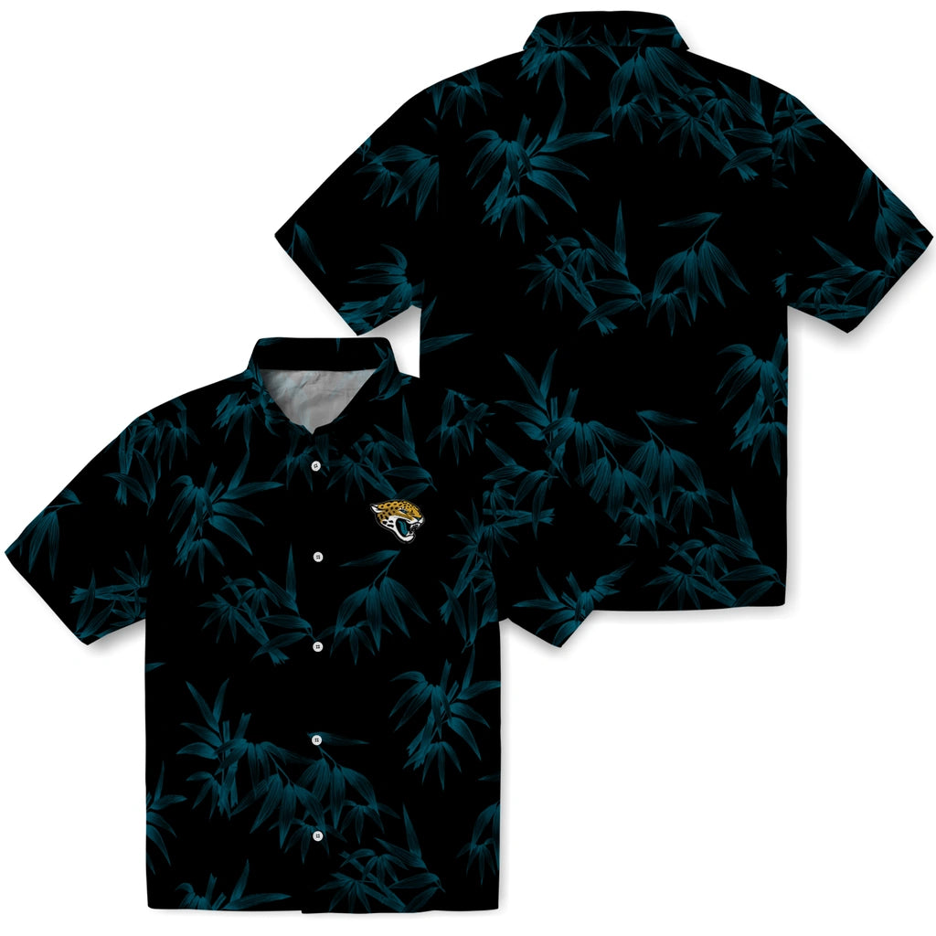 Jacksonville Jaguars Hawaiian Shirt - Bamboo Branches | Moonbestprint