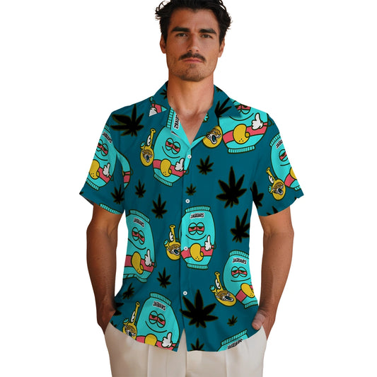 Jacksonville Jaguars Hawaiian Shirt - Chill Vibe | Moonbestprint