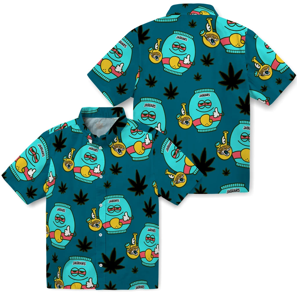 Jacksonville Jaguars Hawaiian Shirt - Chill Vibe | Moonbestprint