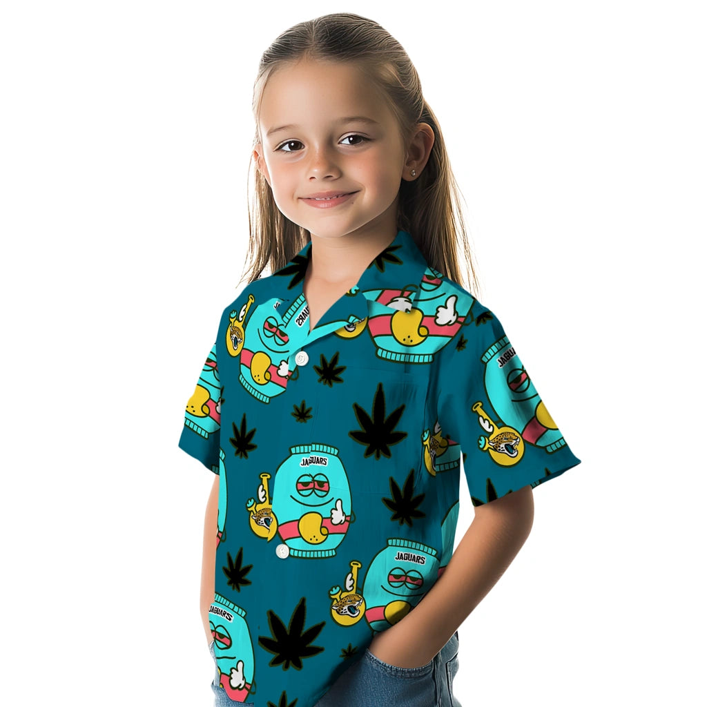 Jacksonville Jaguars Hawaiian Shirt - Chill Vibe | Moonbestprint